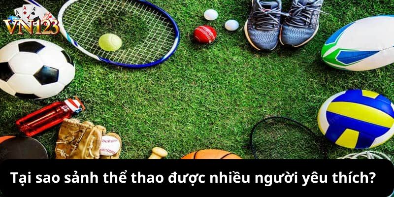 Tại sao sảnh thể thao được nhiều người yêu thích?