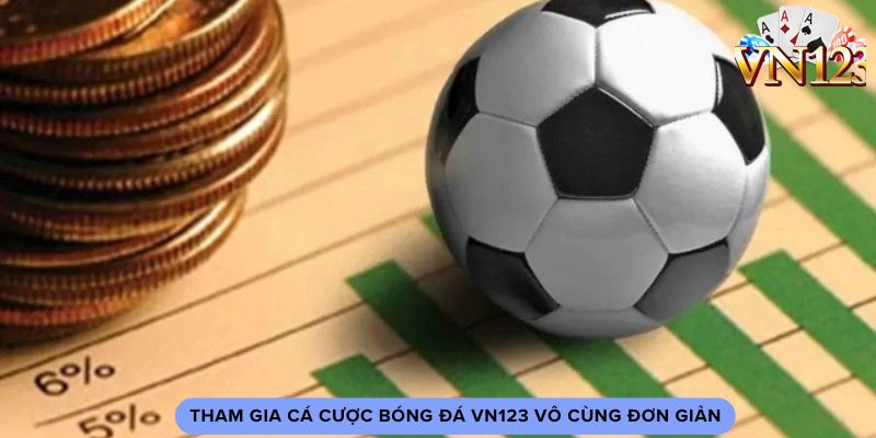 Tham gia cá cược bóng đá vn123 vô cùng đơn giản